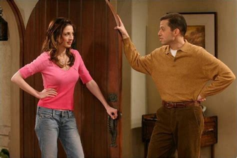 Marin Hinkle Breasts Scene in Two And A Half Men